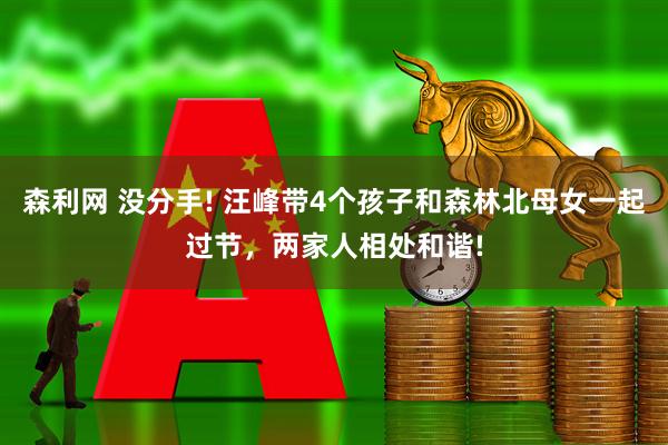森利网 没分手! 汪峰带4个孩子和森林北母女一起过节，两家人相处和谐!